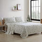 Eddie Bauer - King Sheets, Cotton Flannel Bedding Set, Brushed For Extra Softness, Cozy Home Decor (School of Fish, King)