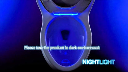 4 Pack Motion Sensor LED Night Lights, Two Modes with 8 Colors Changing Toilet Bowl Night Light for Bathroom Washroom, Perfect Detection, Fits Any Toilet Bowl
