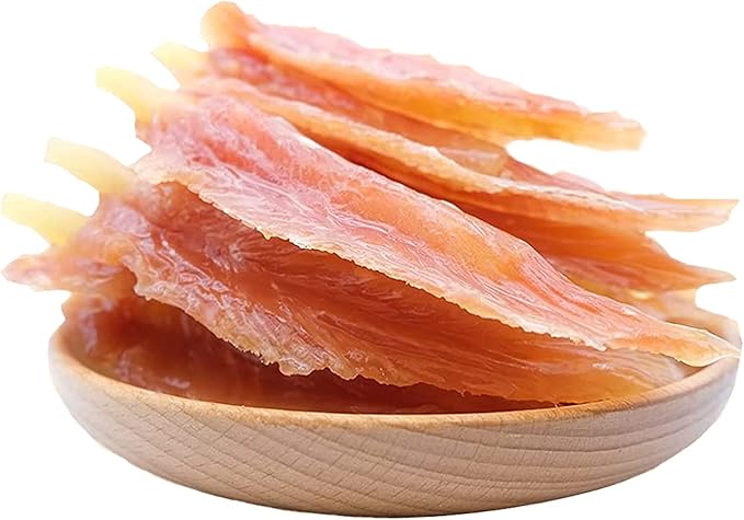 Dog Treats Chicken Tender Wrapped Cod Sticks, Rawhide-Free High Protein Dog Jerky Soft Chews, Healthy Training Snacks for Small Medium Large Dogs, 9-10 Counts, 10.6 oz-Mewly Pet