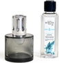 MAISON BERGER - Lampe Berger Home Fragrance Lamp Diffuser - Model Aroma - 4.9 x 3.2 x 3.2 inches - Includes Fragrance Aquatic Freshness - 250 milliliters - 8.45 Fluid Ounces (Aroma Happy)