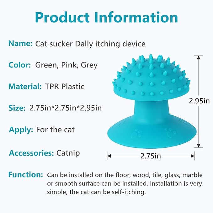 3-Pack Cat Scratcher cat self groomer for Loose Fur Removal, Catnip Massager, Massage Combs for Short & Long Fur Cats and Kittens-Mewly Pet