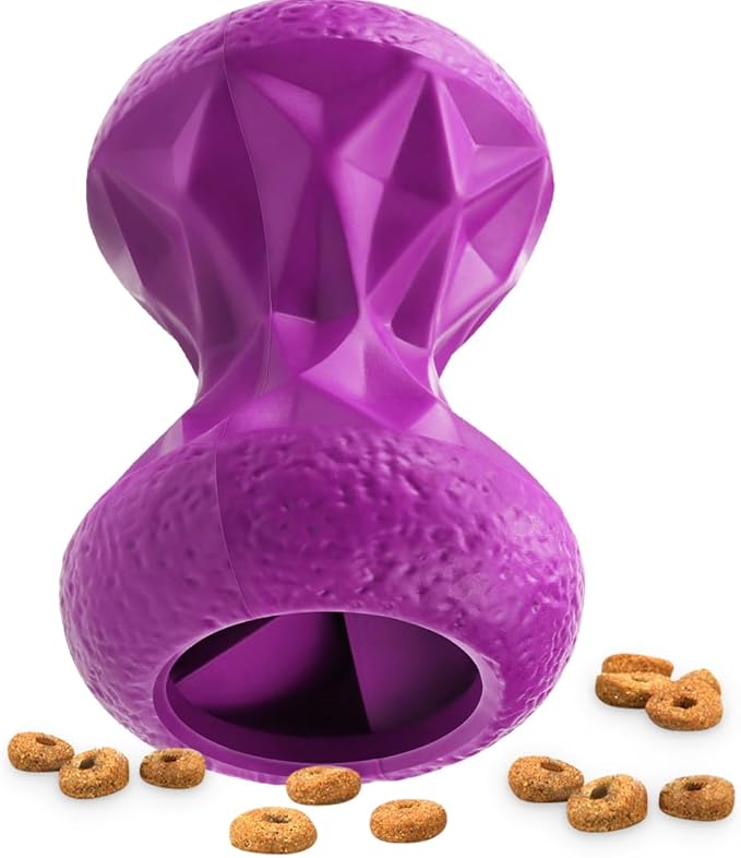 Interactive Durable Bones Dog chew Toys for Aggressive chewers Rubber Dog Toys for Boredom and stimulating-Mewly Pet