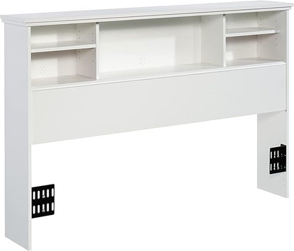 Sauder River Ranch Full-Queen Headboard, Glacier White Finish