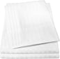 Full Size Bed Sheets - 6 Piece 1500 Supreme Collection Fine Brushed Microfiber Deep Pocket Full Sheet Set Bedding - 2 Extra Pillow Cases, Great Value, Full, Dobby White