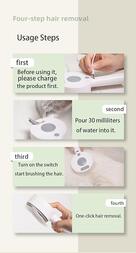 Cat Steam Brush， 3 In 1 Cat Brush，Quickly Clean Your Pet's Fur，Anti-Static Pet Spray Hair Removal Comb，Suitable for pets such as cats, dogs, rabbits, etc.-Mewly Pet