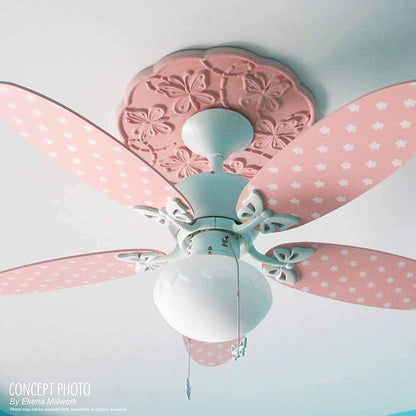 Ekena Millwork Bradford Ceiling Medallion, Pale Gold