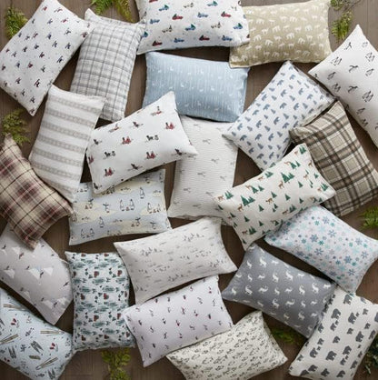 Eddie Bauer - Full Sheets, Cotton Flannel Bedding Set, Brushed For Extra Softness, Cozy Home Decor (Deer Lodge, Full)