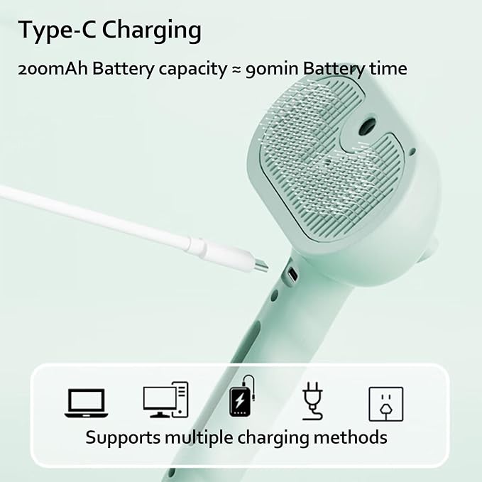 Trumoon Pet steam brush for dogs and cats, Pet Grooming Tool Kit with a stainless steel comb and a portable pet hair remover (Green)-Mewly Pet