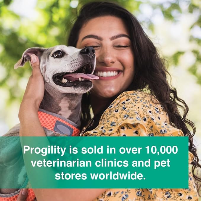 Nootie PROGILITY Daily Multivitamin Chews for Dogs - Supports Immunity, Heart, Eye, Brain, and Bone Health with Taurine- for All Dog Sizes - 90 Soft Chews. - Sold in Over 5,000 Pet Stores-Mewly Pet