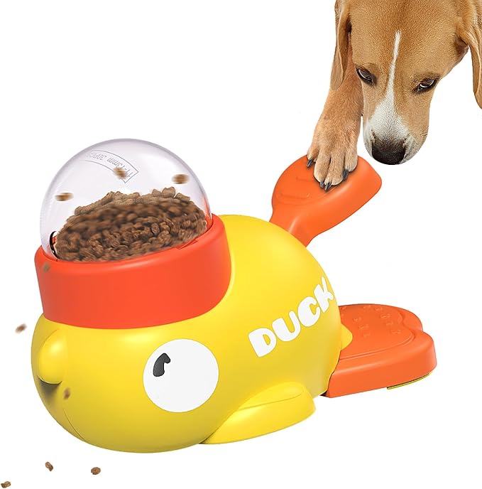 Dog Interactive Treat Dispenser Toy, Food Puzzle Slow Feeder-Mewly Pet