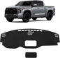 Dash Cover Custom Fit for Toyota Tundra 2022 2023 2024 2025 2026 Dashboard Cover Nonslip Dash Mat Protector Sunshade No Glare Black (Without HUD)