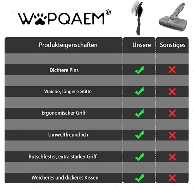 Slicker Brush for Dogs, Long Pin Dog Grooming Brush for Goldendoodles, Poodles, Doodles, Includes Pet Comb & Undercoat Rake, Perfect for De-Shedding, Dematting & Reducing Tangles. Large, Black-Mewly Pet