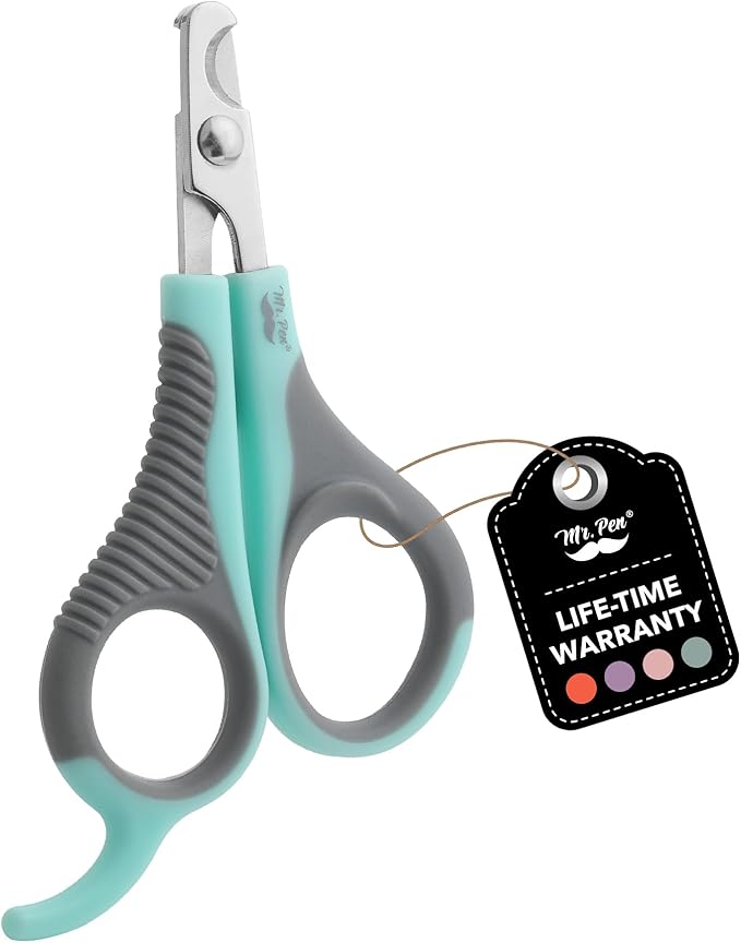 Mr. Pen Cat Nail Trimmer - Blue & Gray, Cat & Kitten Nail Clipper, Small Dog Nail Clipper-Mewly Pet