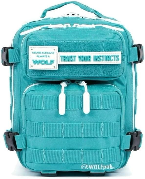 WOLFpak 9L Backpack Mini (Aqua Goddess)-Mewly Pet