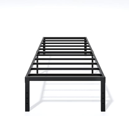 Metal Bed Frame Twin XL Size - 16 Inch Heavy-Duty Twin XL Platform Bed Frame No Box Spring Needed, Easy Assembly, Noise-Free, Sturdy Mattress Foundation, Underbed Storage Space