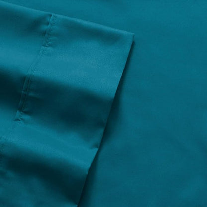 California King Comforter Set - Soft & Breathable 7-Piece Bedding Collection - 1 Comforter, 1 Fitted Sheet, 1 Flat, 4 Pillowcases - Deep Pocket - Premium Quality - Ideal for All Seasons, Teal