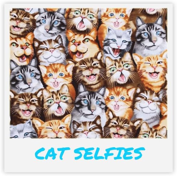 Kitty Kick Stix 15" Catnip Kicker Toy – Set of 2 | Handmade in USA | Interactive Cat & Kitten Toy | Durable Kicker Packed with 100% Potent Catnip for All Breeds (Cat Selfies)-Mewly Pet