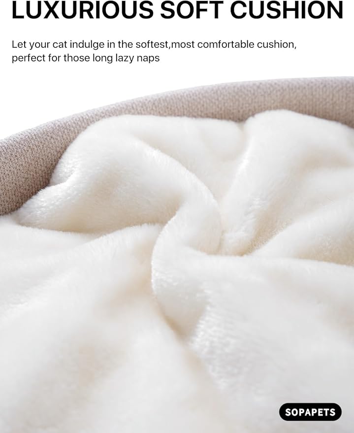 Extra Large Cat Tree for Maine Coon,65 Inches Tall Cat Tree Tower for Indoor Cats Large Adult 20 lbs,XXL Heavy Duty Luxury Sturdy Cat House with Big Hammock,Sisal Scratching Post,Condo-Mewly Pet