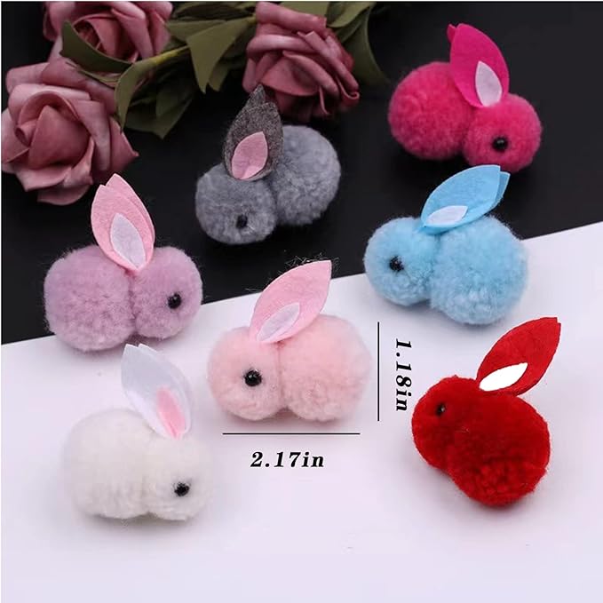 Furry Cat Toys Mice Rattle Interactive Mouse Toy for Indoor Cats Catnip Ball Pet Play Fur Ball Rabbit Assorted Color-Mewly Pet