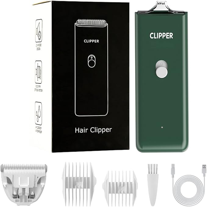 Dog Cat Home Hair Waterproof Clipper Portable Electric USB Rechargeable Pet Grooming Tools Low Noise Shaver Cordless Trimmer for Small and Large Pets-Mewly Pet