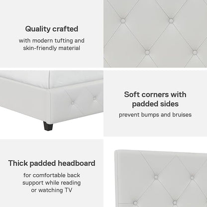 DHP Dakota Bed, Full, White