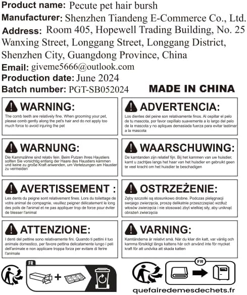 Pecute Self-Cleaning Slicker Brush for Dogs, Cats, Lightweight Dog Brush for Shedding Massaging Grooming, Cat Brush Gently Removes Loose Fur Undercoat for Small Dogs Cats Rabbits of All Hair Types-Mewly Pet