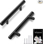 HBL' 24 Pack | 3 Inch Center to Center Matte Black Cabinet Pulls Kitchen Cabinet Handles,Made of Stainless Steel,Ideal for Cabinet,Drawer,Cupboard and Wardrobe.