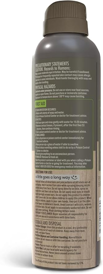 [2 Count] - Mosquito Repellent Spray - Plant Based Active Insect Protection, DEET-Free, Long-Lasting 10-12 Hour Protection - 6oz-Mewly Pet