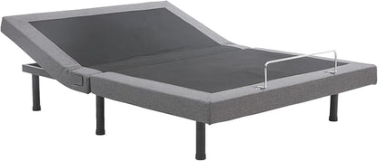 Full Premier Adjustable Base with Massage, Wireless Remote, USB Port-Ergonomic Head and Foot Incline