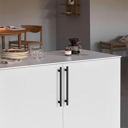 10 Pack 7.5 Inch(192mm) Kitchen Cabinet Handles Matte Black Cabinet Pulls Kitchen Cabinet Hardware Drawer Pulls for Cupboard Wardrobe