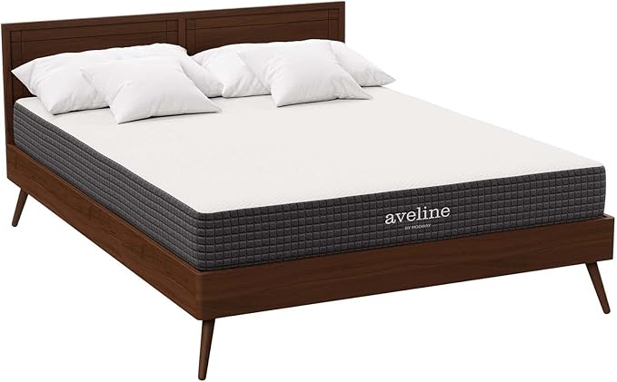 Modway Aveline Gel Infused Memory Mattress with CertiPUR-US Certified Foam, Queen, White