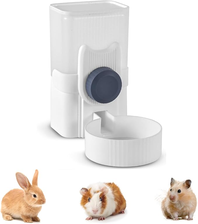 Rabbit Water Bottles 33oz Hamster Water Bottle Hanging Guinea Pig Water Dispenser No Drip Bunny Supplies for Small Pet Animal-Mewly Pet