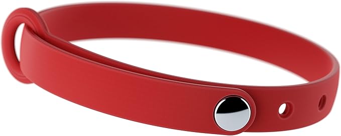 Red Cat Collar - Soft, Comfortable, and Lightweight Breakaway Collar with Name Tag Ring for Outdoor Cats and Sensitive Skin Kittens by Nuvuq (6 ⅞" to 10 ¼", Red)-Mewly Pet