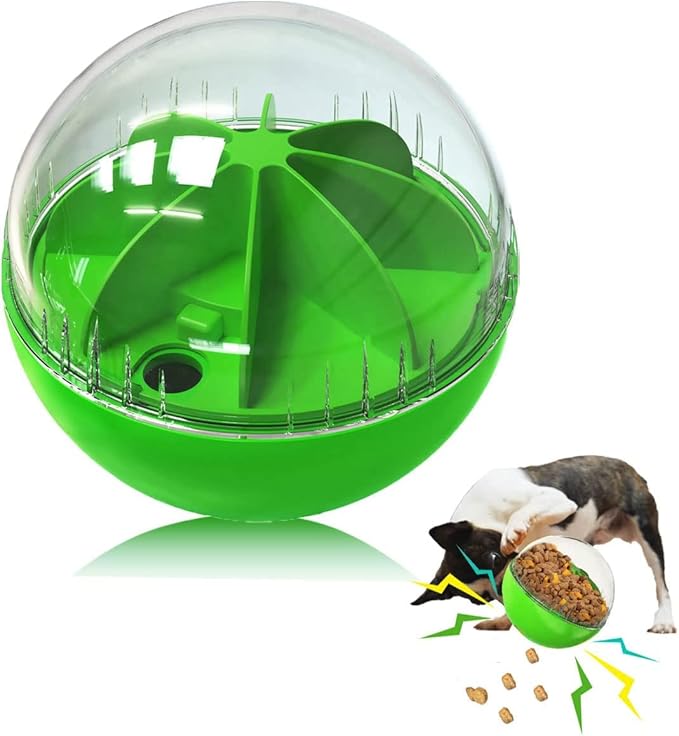 Treat Dispensing Dog Toys - Interactive Puzzle & Slow Feeder Ball for Small, Medium & Large Dogs-Mewly Pet