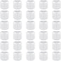 Suclain 20 Pieces 0.7 Inch Chime Candle Holder Small Candle Holders Ceramic Holder for Rituals, Spells, Vigil, Altar, Witchcraft, Wiccan Supplies(White)