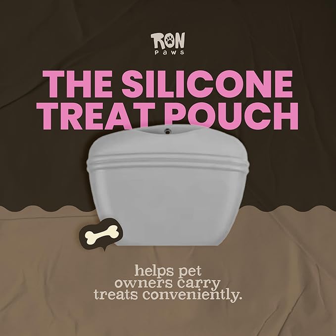 Ultimate Dog Walk & Train Kit - Silicone Dog Treat Pouch - Tug Ball - Portable Water Bottle for Dogs - Ideal Gift for First Time Pet Owners - Training Pouch-Mewly Pet