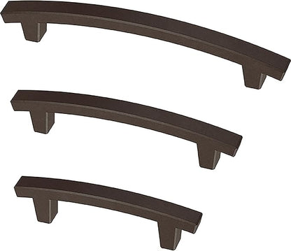 Franklin Brass Pierce (5-Pack) Cabinet Handles 3' Hole Center Deep Bronze Kitchen Drawer Pulls Dresser, Furniture Hardware P29519K-324-B