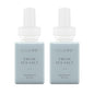 Pura & ILLUME Home Scent Refill - Smart Air Diffuser - Up to 120-Hours of Luxury Fragrance per Refill - Home Essential - Clean & Safe Diffuser Fragrance - 2 Pack, Fresh Sea Salt