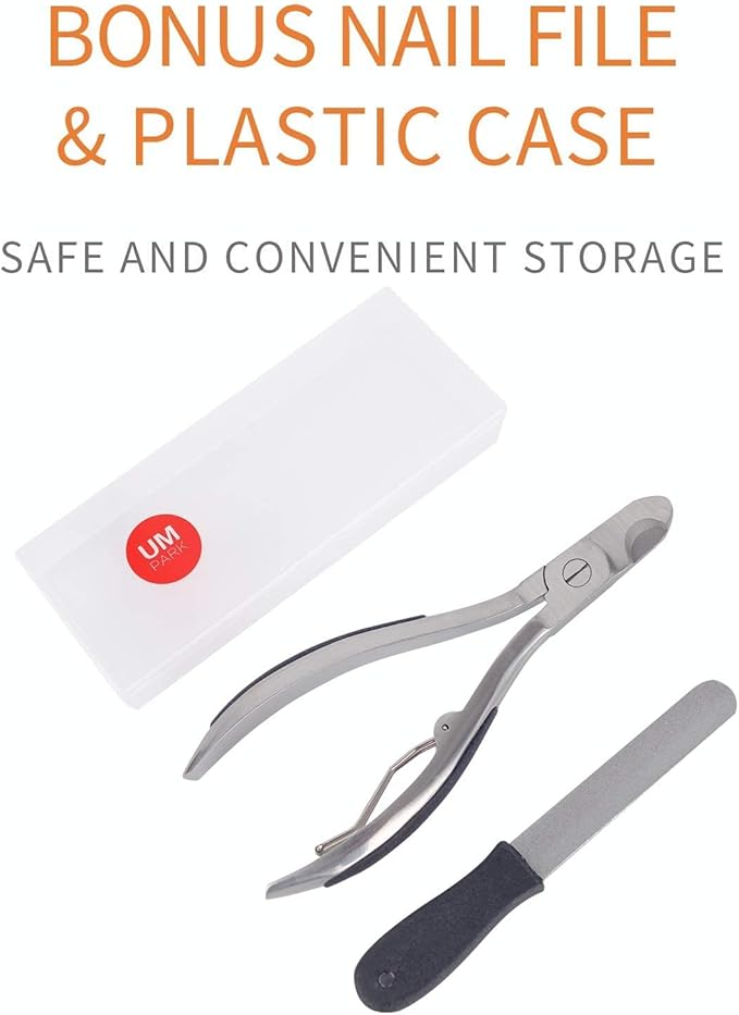 Dog Nail Clipper | Pet Cat Claw Trimmer -Sharp Angled Stainless Steel Blade for Quick Safety -Sturdy Non-Slip Handle -Nail File & Set Box -Professional Tools for Large & Small Pet-Mewly Pet