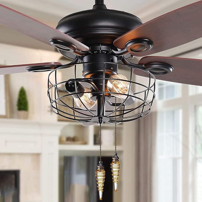 Ceiling Fan Pull Chain 12 inch Cristal Bullet Pull Chain Extender Ceiling Fan Pulls Ornament with Ball Fan Chain Connector for Ceiling Fan Light, 1PCS (Cristal Bullet)