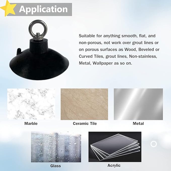 Dog Bathing Tether with Heavy Suction Cup, Dog Grooming Tub Restraint Leash with Adjustable Collar for Pet Cat Shower and Grooming-Mewly Pet