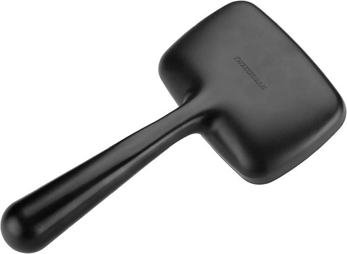 Tweezerman Dog and Cat Slicker Brush for Large Pets, Grooming Brush with Coated Bristles to Prevent Scratching and Ergonomic Handle-Mewly Pet