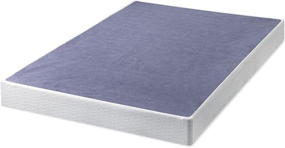 ZINUS 7 Inch Queen Metal Smart Box Spring, Mattress Foundation, Strong Metal Frame, Easy Assembly