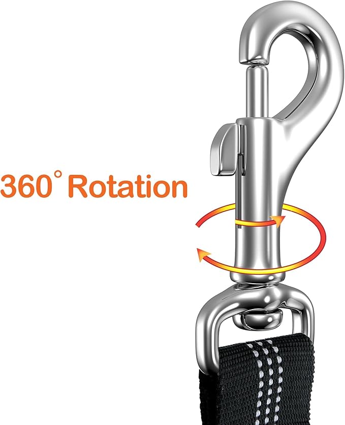 2 Piece Set Dog Seat Belt Retractable Dog Car Seatbelts Adjustable Pet Seat Belt for Vehicle Headrest Restraint Adjustable Heavy Duty & Elastic & Durable Car Harness for Dog-Mewly Pet