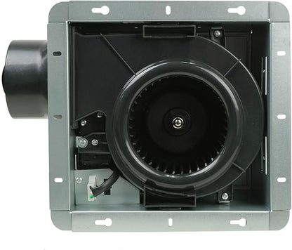 BV Bathroom Exhaust Fan 90CFM - Bathroom Fan 0.9 Sones, 4" Duct Collar,Rooms Up to 80-90 Sq. Ft. |Energy-Saving Ventilation Fan - No Attic Access & Ultra-Quiet | Energy Star, HVI 2100, UL Certified
