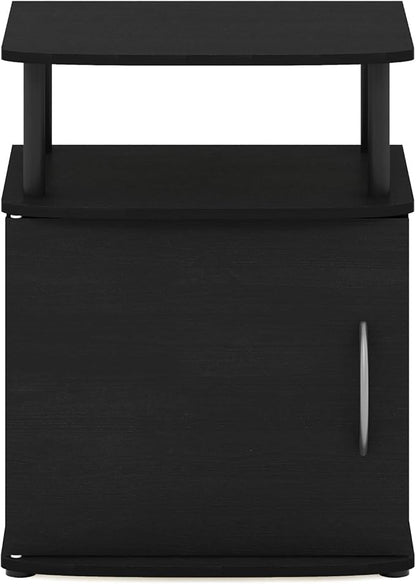 Furinno Jaya End Table, One, Black Wood