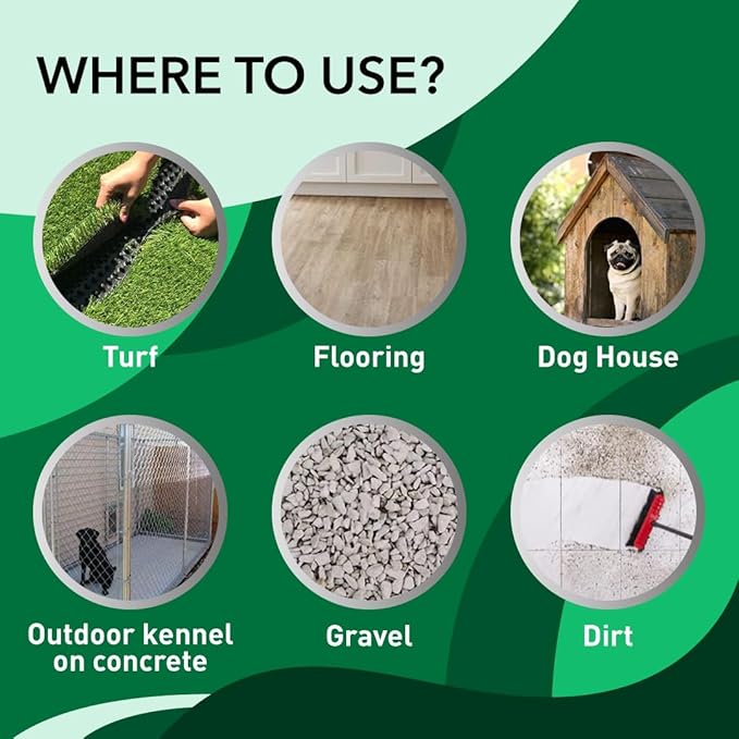 Odorcide, Thornell KOE Kennel Odor Eliminator Concentrate, Great for Cages, Runs, Floors & More, Pet Odor Eliminator for Home & Kennel w/Safe, Non-Enzymatic Formula, 16 oz, White – Not A Spray Bottle-Mewly Pet