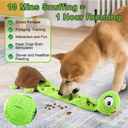Dog Squeak Toys Dogs Enrichment Treat Dispensing Puzzle Toys Interactive Dog Toys for Large Medium Small Dogs-Mewly Pet