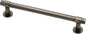 Franklin Brass Francisco (1-Pack) Cabinet Handles 5-1/16" Hole Center Pulls | Heirloom Silver Hardware for Kitchen Drawers, Dressers, Furniture P29618-904-C