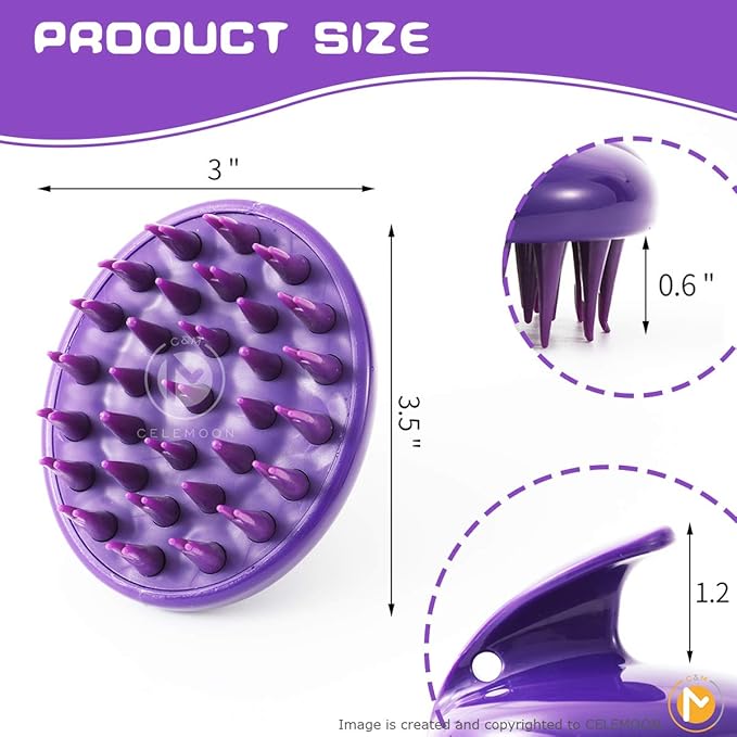 Cat Brush with Soft Rubber Pins, Washable Silicone Pet Brushes for Indoor Cats - Grooming Shedding Massage & Bath, Scratch-Free Removes Hair Mats, Tangles, and Loose Fur for Short to Long Haired-Mewly Pet